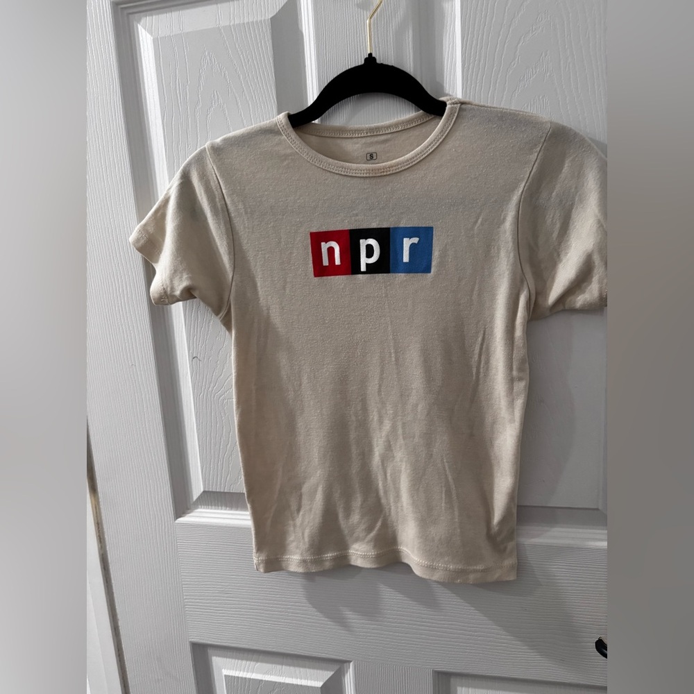 NPR Cream T-Shirt